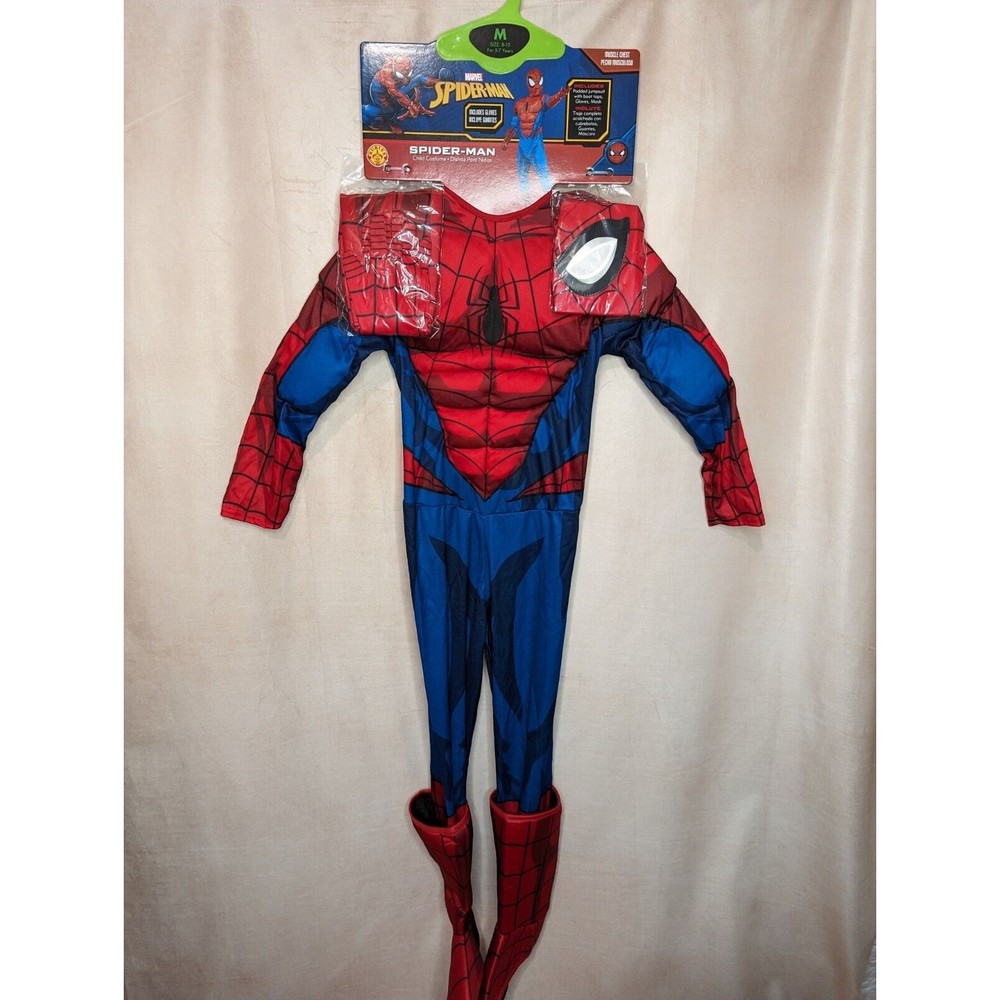 NWT Marvel Spiderman Kids Halloween Costume